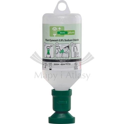 Płyn z aparatem do płukania oka 500 ml