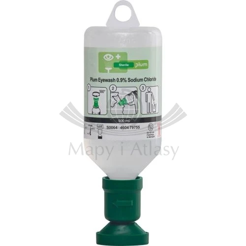 Płyn z aparatem do płukania oka 500 ml