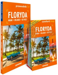 Floryda Miami Przewodnik light + laminowana mapa ExpressMap Okładka