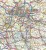 Polska 1:650 000. Laminowana mapa samochodowo-turystyczna wydawnictwa Compass. Fragment 2
