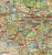 Polska 1:700 000. Laminowana mapa samochodowa wydawnictwa Gauss. Fragment 3