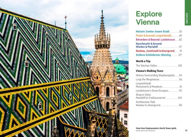 Wiedeń / Vienna. Przewodnik Pocket z mapą wydawnictwa Lonely Planet. Spis treści