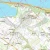 Wybrzeże Bałtyku II. Mrzeżyno - Kołobrzeg - Jarosławiec. Mapa turystyczna wydawnictwa ArtGlob. Fragment 2