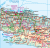 Indonezja / Dżakarta (Jakarta). Wodoodporna mapa samochodowo-turystyczna wydawnictwa ITMB. Fragment 1