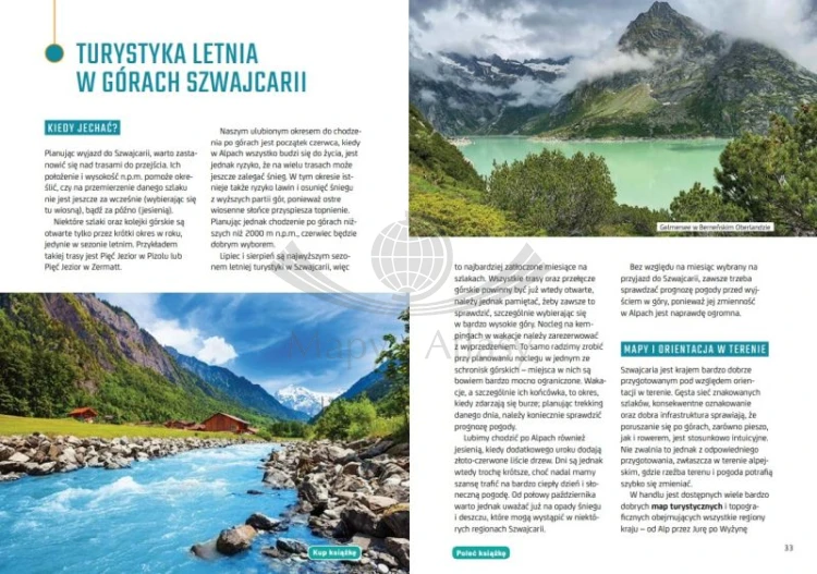 Szwajcaria przewodnik trek&travel bezdroża Przykładowe strony 1