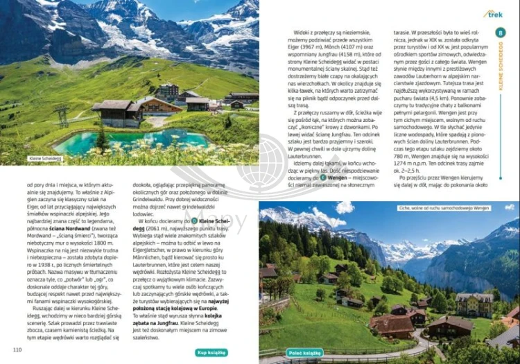Szwajcaria przewodnik trek&travel bezdroża Przykładowe strony 3
