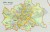 Austria 1:620 000. Mapa kodowa w ramie drewnianej wydawnictwa Stiefel. Fragment 7