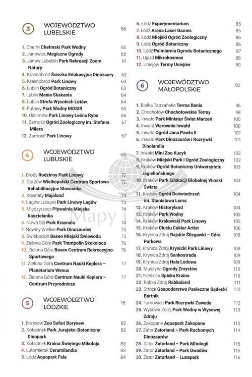 Polska rodzinna. Przewodnik wydawnictwa Pascal. Spis treści 2
