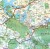 Dolina Biebrzy 1:100 000. Laminowana mapa turystyczna wydawnictwa Agencja TD. Fragment 1