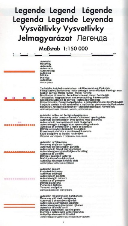 Cypr 1:150 000. Mapa samochodowo-turystyczna wydawnictwa Freytag & Berndt. Legenda