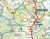 Województwo podkarpackie 1:250 000. Laminowana mapa administracyjno-turystyczna wydawnictwa BiK.  Fragment 2