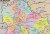 Węgry 1:400 000. Mapa ścienna kodowa wydawnictwa Stiefel. Karton boczny - fragment
