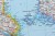 Skandynawia 1:2 763 000. Mapa w ramie drewnianej. Wydawnictwo: National Geographic. Fragment 3