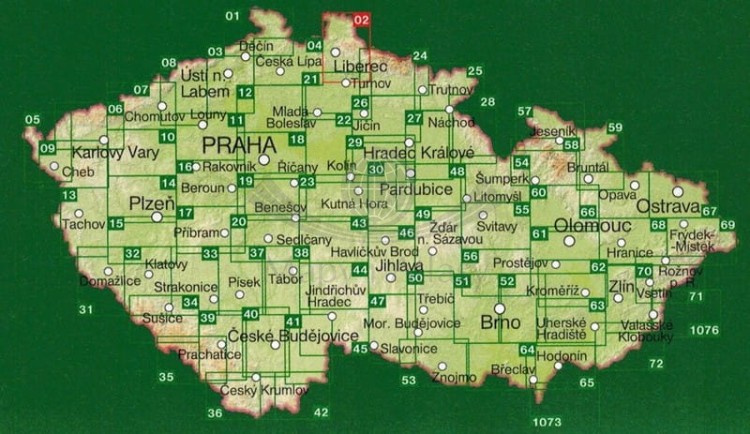 Jizerske hory, Frydlantsko. Mapa turystyczna 02 wydawnictwa Shocart. Pozostałe publikacje