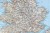 Francja, Belgia, Holandia, Anglia, Walia 1:1 953 000. Mapa polityczna w ramie drewnianej. Wydawnictwo: National Geographic. Fragment 3