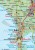 Bali, Lombok, Komodo. Mapa samochodowo-turystyczna wydawnictwa Freytag & Berndt. Fragment 1