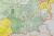 Austria 1:620 000. Mapa kodowa w ramie drewnianej wydawnictwa Stiefel. Fragment 6
