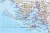 Australia 1:6 413 000 . Mapa polityczna w ramie drewnianej. Wydawnictwo: National Geographic. Fragment 5