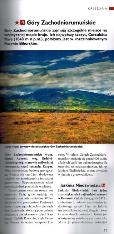 Rumunia i Mołdawia 3 w 1. Przewodnik, atlas i laminowana mapa wydawnictwa EspressMap. Przykładowa strona 1