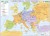 Europa podczas I wojny światowej. Szkolna mapa ścienna