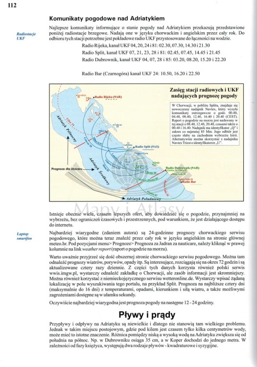 Chorwacja, Słowenia, Czarnogóra. 888 portów i zatok. Przewodnik żeglarski po Adriatyku. Przykładowa strona 5