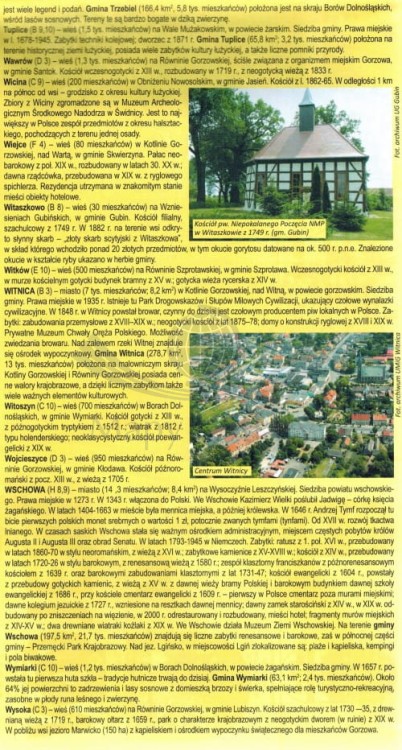 Województwo lubuskie 1:200 000. Mapa administracyjno-turystyczna wydawnictwa BiK. Informator