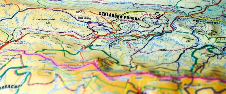 Karkonosze 1:66 666. Mapa plastyczna (trójwymiarowa). Fragment 4