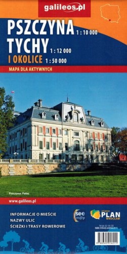 Tychy, Pszczyna i okolice. Mapa turystyczna dla aktywnych wydawnictwa Galileos. Okładka tył