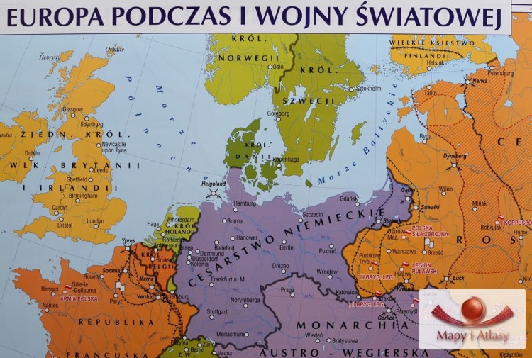 Europa podczas I wojny światowej. Odbudowa państwa polskiego. Piętka.jpg