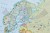 Europa. Mapa polityczna i fizyczna. Podkładka na biurko. Fragment 13