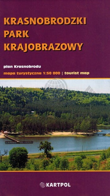 Krasnobrodzki Park Krajobrazowy. Mapa turystyczna. Cartomedia