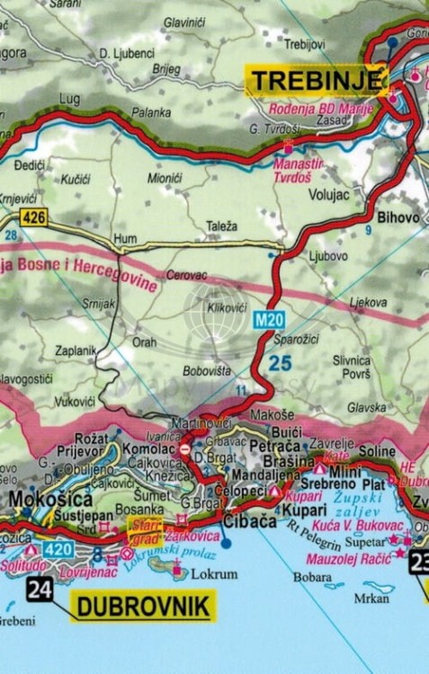 ChorwacjaWybrzeżePołudnioweMapGuideExpressMap_4.JPG