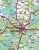 Mazury i Warmia Laminowana mapa turystyczna / Miniprzewodnik ExpressMap fragment 2