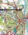 Słubice, Frankfurt (Oder). Plan miasta / Mapa turystyczna okolic wydawnictwa Sygnatura.  Fragment 1