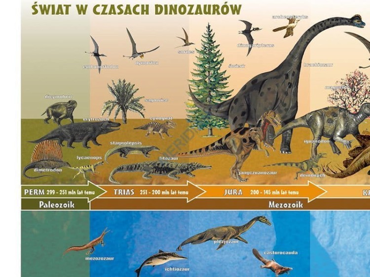 Ewolucja dinozaurów - świat w czasach wielkich gadów2.jpg