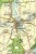 Nadmorski Park Krajobrazowy. Laminowana mapa turystyczna wydawnictwa ExpressMap. Fragment 1