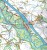 Podunajsko - zapad / Dunaj - zachód, Bratysława mapa turystyczna wydawnictwa Shocart. Fragment 2