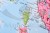 Europa 1:3 200 000. Mapa polityczno-drogowa w wersji do wpinania wydawnictwa Maps International. Fragment 7
