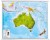 Australia 1:7 000 000. Mapa ścienna polityczna wydawnictwa Maps International