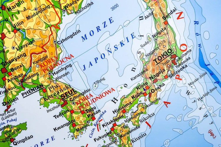 Azja 1:7 500 000. Mapa ścienna ogólnogeograficzna / do ćwiczeń. Strona 1 - fragment 2