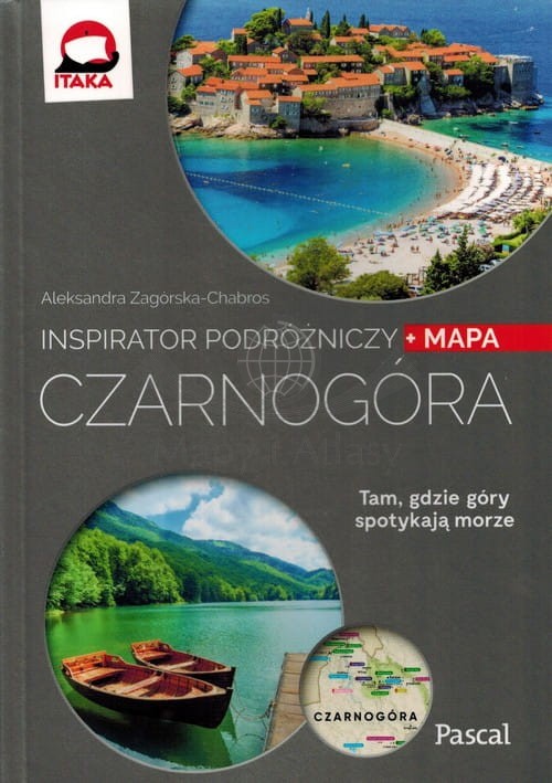 Czarnogóra. Inspirator Podróżniczy. Przewodnik + mapa. Pascal