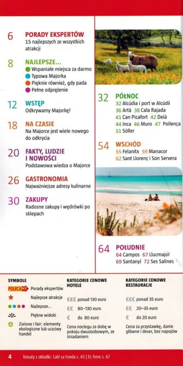 Majorka. Przewodnik z mapą w etui wydawnictwa Marco Polo. Spis treści 1