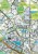 Gdańsk, Gdynia, Sopot / Trójmiasto. Laminowana mapa / Plan miasta wydawnictwa ExpressMap. Fragment 1