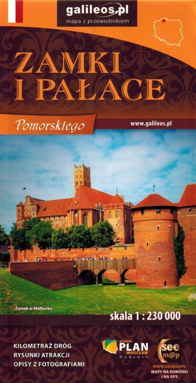 Zamki i pałace województwa pomorskiego Mapa turystyczna Galileos (1).JPG
