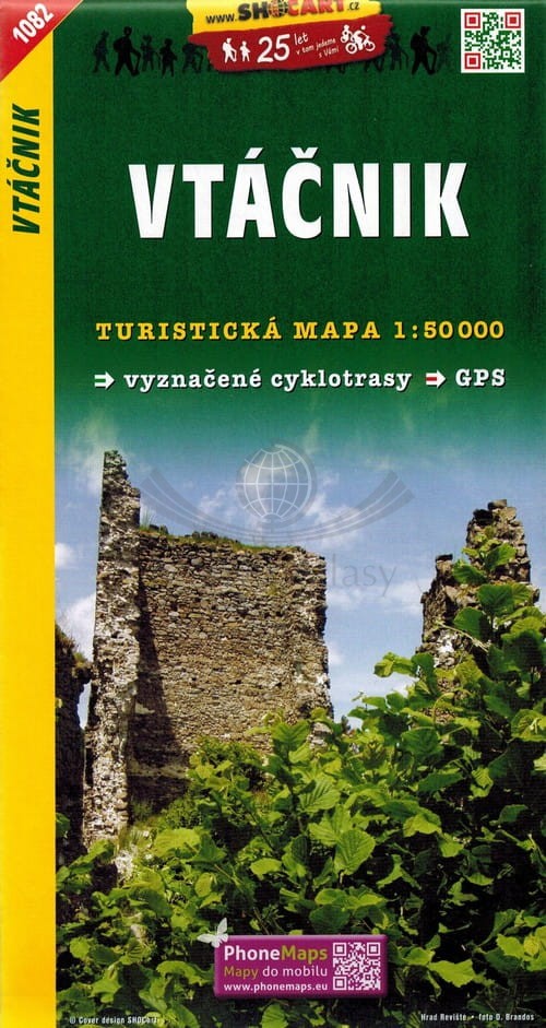 Ptacznik / Vtacnik. Mapa turystyczna 1082. Shocart