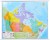 Kanada 1:4 850 000. Mapa ścienna polityczna wydawnictwa Maps International