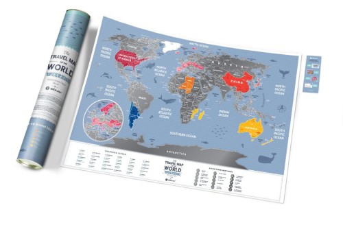 Świat. Mapa zdrapka Weekend World