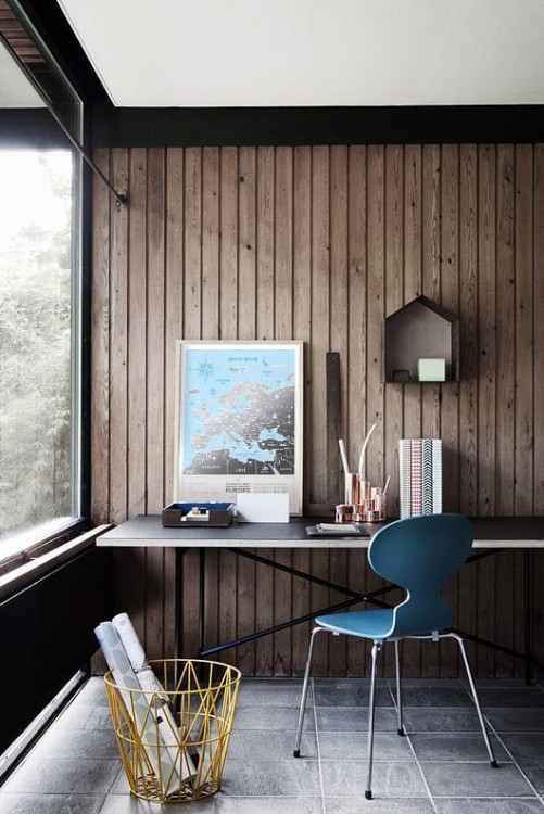 Europa. Mapa zdrapka Travel Map Silver Europe. Przykład aranżacji 2