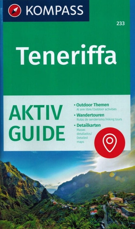 Teneryfa Mapa turystyczna 233 Kompass mini przewodnik okładka