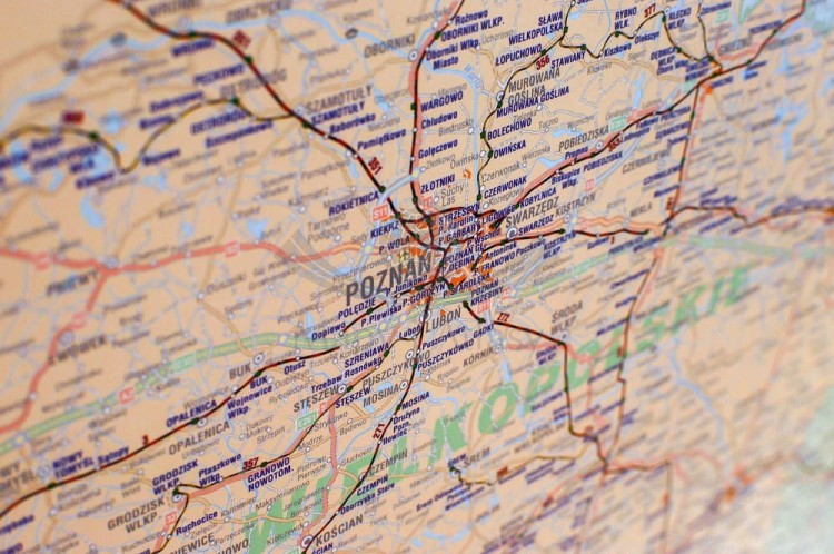 Polska kolejowa do wpinania Piętka fragment 8